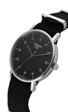 Tissot Everytime Medium Black Dial Black NATO Strap Watch For Men - T109.410.17.077.00