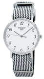 Tissot T Classic Everytime Medium White Dial Two Tone NATO Strap Watch for Women - T109.410.18.032.00