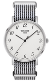 Tissot T Classic Everytime Medium White Dial Two Tone NATO Strap Watch for Women - T109.410.18.032.00