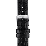 Tissot Everytime Small White Dial Black Leather Strap Watch For Women - T109.210.16.033.00