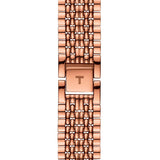 Tissot Everytime Medium White Dial Rose Gold Mesh Bracelet Watch For Men - T109.410.33.031.00