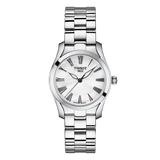 Tissot T Wave T Lady Mother of Pearl Dial Silver Steel Strap Watch For Women - T112.210.11.113.00