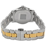 Tissot T Wave Lady White Mother of Pearl Dial Two Tone Steel Strap Watch For Women - T112. 210. 22. 113. 00