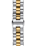 Tissot T Wave Lady White Mother of Pearl Dial Two Tone Steel Strap Watch For Women - T112. 210. 22. 113. 00