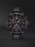 Tissot Chrono XL Vintage Black Dial Black Leather Strap Watch For Men - T116.617.36.052.00