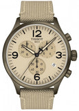 Tissot Chrono XL Beige Diag Beige NATO Strap Watch For Men - T116.617.37.267.01