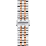 Tissot Carson Premium Lady Silver Dial Two Tone Steel Strap Watch For Women - T122.210.22.033.01