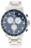 Tissot Supersport Chrono Blue Dial Silver Steel Strap Watch For Men - T125.617.11.041.00