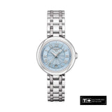 Tissot Bellissima Small Lady Light Blue Dial Silver Steel Strap Watch for Women - T126.010.11.133.00