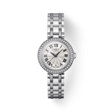 Tissot Bellissima Small Lady Diamonds Silver Dial Silver Steel Strap Watch For Women - T126.010.61.113.00