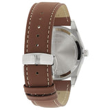 Tissot Gentleman Blue Dial Brown Leather Strap Watch For Men - T127.410.16.041.00