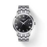 Tissot Classic Dream Black Dial Silver Steel Strap Watch For Men - T129.410.11.053.00