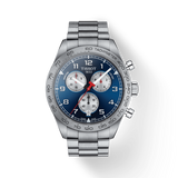 Tissot PRS 516 Chronograph Blue Dial Blue Steel Strap Watch for Men - T131.617.11.042.00