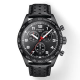 Tissot T Sport PRS 516 Chronograph Black Dial Black Leather Strap Watch for Men - T131.617.36.051.00