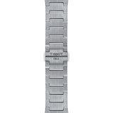 Tissot PRX Powermatic 80 Black Dial Silver Steel Strap Watch for Men - T137.407.11.051.00