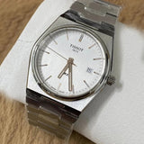 Tissot PRX Quartz Silver Dial Silver Steel Strap Watch for Men - T137.410.11.031.00