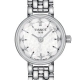 Tissot T Lovely Mother of Pearl Dial Silver Steel Strap Watch for Women - T140.009.11.111.00