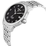 Tissot Le Locle Automatic Black Dial Silver Steel Strap Watch For Men - T41.1.483.53