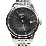 Tissot T Classic Le Locle Automatic Black Dial Silver Steel Strap Watch For Women - T41.1.483.53