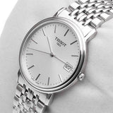 Tissot T Classic Desire Silver Dial Silver Mesh Bracelet Watch for Men - T52.1.481.31