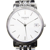 Tissot T Classic Desire Silver Dial Silver Mesh Bracelet Watch for Men - T52.1.481.31