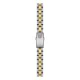 Tissot T Classic PR100 White Dial Two Tone Steel Strap Watch For Women - T049.210.22.032.00