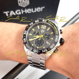 TAG Heuer F1 CAZ101AG watch on wrist