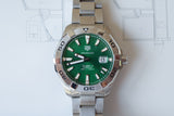 Tag Heuer Aquaracer Green Dial Watch for Men - WAY2015.BA0927