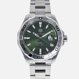 Tag Heuer Aquaracer Green Dial Watch for Men - WAY2015.BA0927