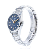 Tag Heuer Carrera Quartz Blue Dial Silver Steel Strap Watch for Women - WAR1112.BA0601