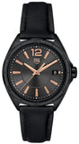 Tag Heuer Formula 1 35mm Quartz Black Dial Black Leather Strap Watch for Women - WBJ1314.FC8230