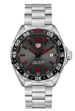 Tag Heuer Formula 1 Quartz 43mm Anthracite Dial Silver Steel Strap Watch for Men - WAZ1018.BA0842