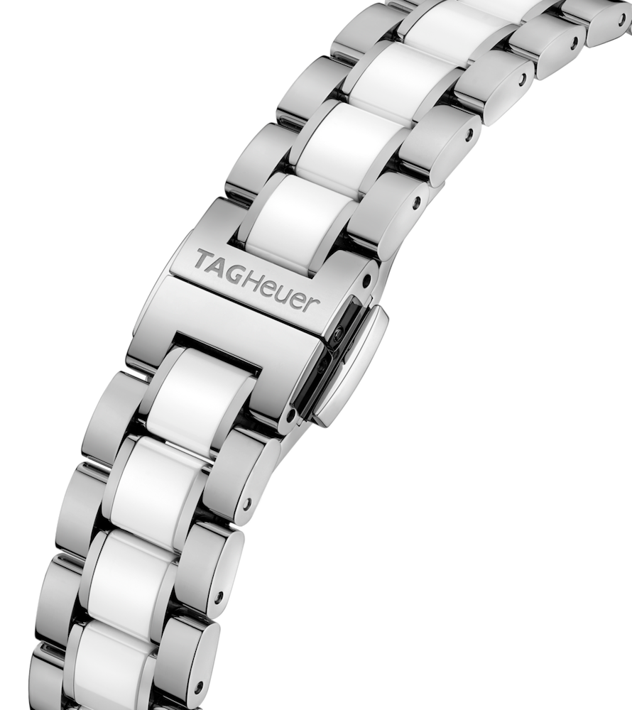 TAG Heuer Formula 1 Ladies Watch - White Ceramic Bracelet