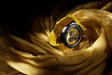 Tag Heuer Formula 1 Chronograph 41mm Yellow Dial Yellow Rubber Strap Watch for Men - CAZ101AM.FT8054