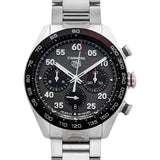 Tag Heuer Carrera Porsche Chronograph Grey Dial Silver Steel Strap Watch for Men - CBN2A1F.BA0643