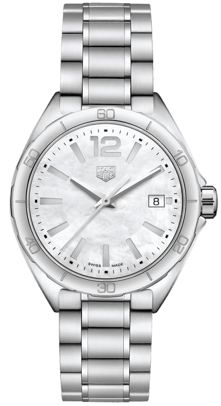 Tag Heuer Formula 1 White Mother of Pearl Dial Watch for Women - WBJ1318.BA0666