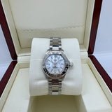 TAG Heuer Aquaracer Lady Mother of Pearl watch in box