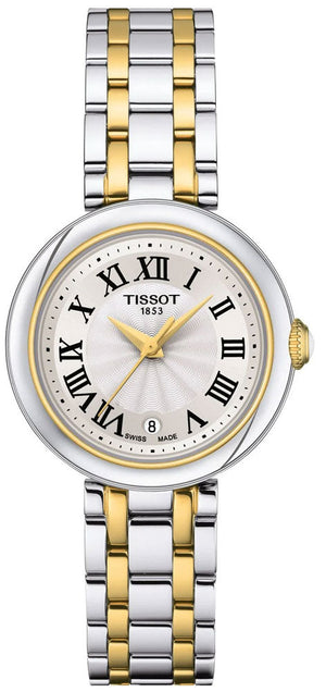 Tissot Bellissima Small Lady Mother of Pearl Dial Two Tone Steel Strap Watch For Women - T126.010.22.013.00