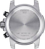 Tissot Supersport Chrono Silver Dial Brown Leather Strap Watch for Men - T125.617.16.031.00