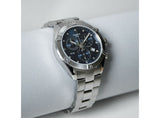 Tissot PR 100 Sport Chic Chronograph Diamonds Blue Dial Silver Steel Strap Watch for Women - T101.917.11.046.00