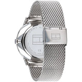 Tommy Hilfiger Gavin Chronograph Quartz Grey Dial Silver Mesh Bracelet Watch for Men - 1791466