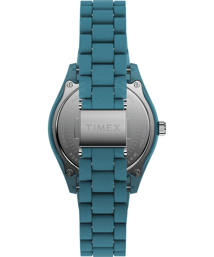 Michael Kors Slim Runway Blue Dial Blue Steel Strap Watch For Women - MK4525