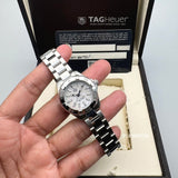 Tag Heuer Aquaracer 27mm Mother of Pearl Dial Watch in box