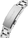 Tag Heuer Aquaracer WBD1412 stainless steel watch clasp detail