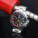 Tag Heuer Formula 1 x Red Bull Racing Chronograph Blue Dial Silver Steel Strap Watch for Men - CAZ101AL.BA0842