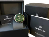 Tag Heuer Aquaracer Green Dial Watch for Men - WAY201S.BA0927