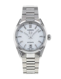 Tag Heuer Carrera Mother of Pearl Dial Silver Steel Strap Watch for Women - WBN2410.BA0621