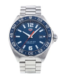 Tag Heuer Formula 1 Quartz 43mm Blue Dial Silver Steel Strap Watch for Men - WAZ1010.BA0842