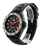 Tag Heuer Formula 1 Senna Special Edition Black Dial Two Tone Rubber Strap Watch for Men - WAZ1014.FT8027