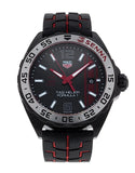 Tag Heuer Formula 1 Senna Special Edition Black Dial Two Tone Rubber Strap Watch for Men - WAZ1014.FT8027